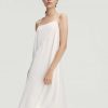 White Midi Slip Dress