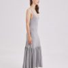 fishtail maxi dress
