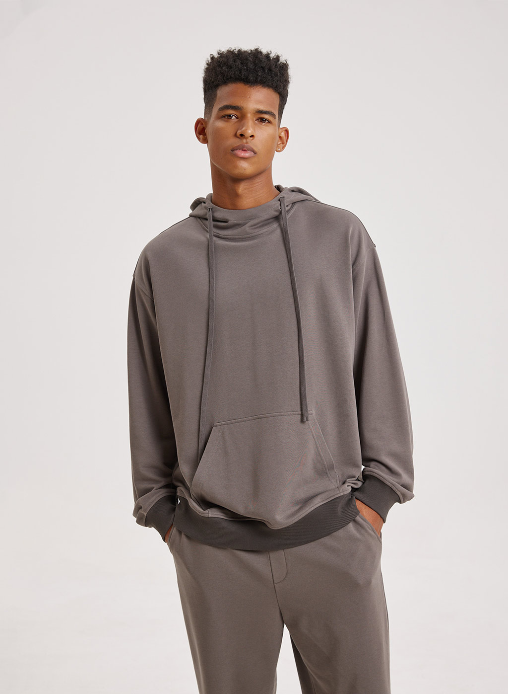 Relaxed Cotton Hoodie