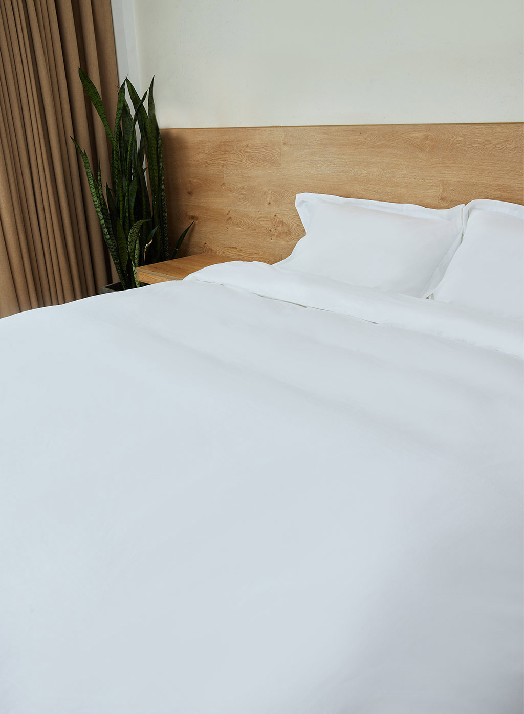 Nap Loungewear 200 Tc Long-staple Cotton Duvet Cover Set - White