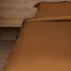 Long-Staple Brown Cotton Bedding Set