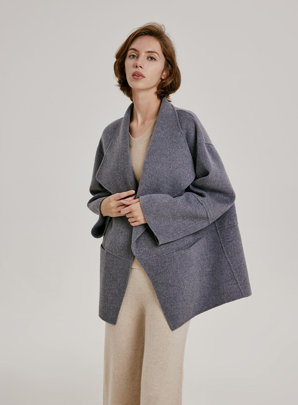 Wool-Cashmere Coat