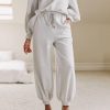 Drawstring Loose Sporty Trousers