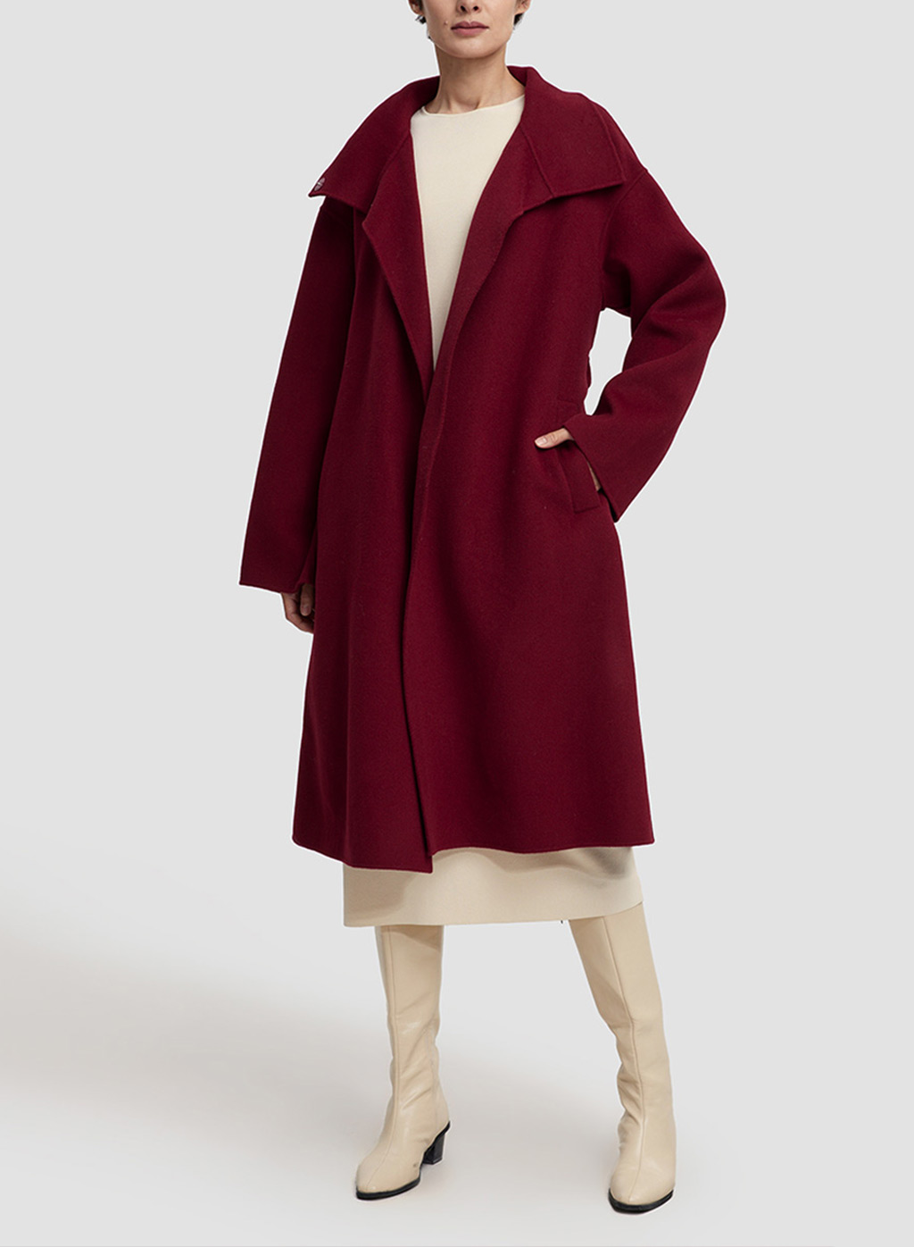 Red Wool Coat